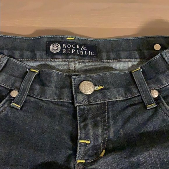 Rock & Republic Jean Shorts - Women’s Size 24 - Picture 4 of 6